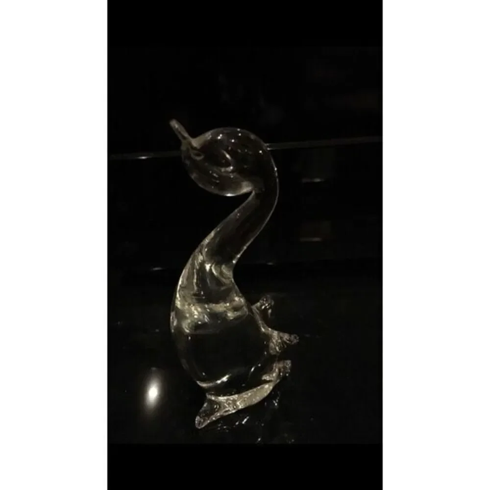 Crystal‎ duck/goose Figurine
